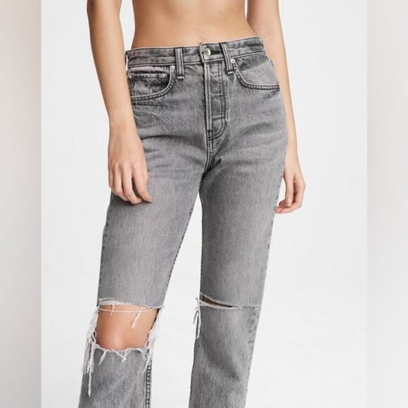 NWT Rag & Bone Maya High Rise Ankle Slim in Zeus - Picture 6 of 9